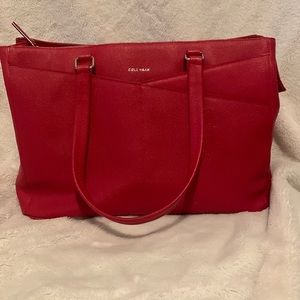 Cole Haan Red Satchel